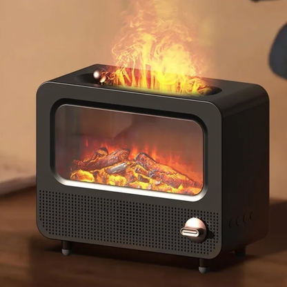 Humidificador Vintage con Fuego & Ruido Blanco